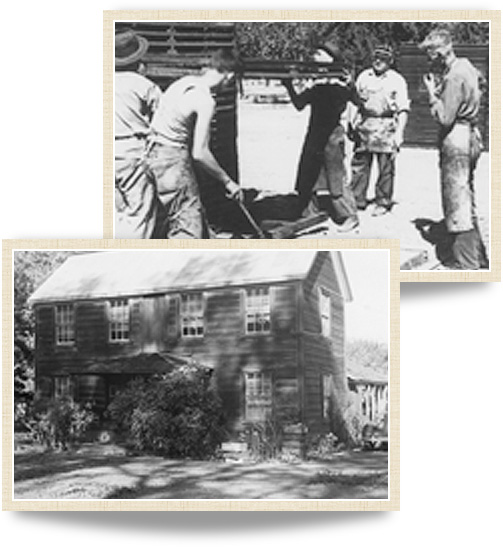 Historical photographys of MacMurray Estate Vineyards from the early 1900s