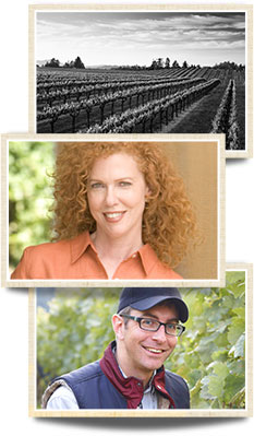 Kate MacMurray and Boyd Morrison from MacMurray Estate Vineyard